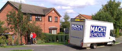 Home removals Chesterfield, Derbyshire