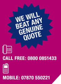 We will beat any genuine quote